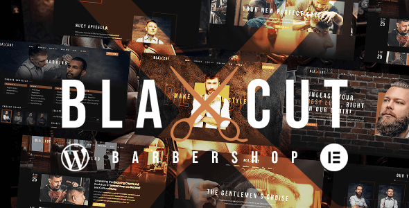 Blaxcut - Barbershop & Hair Salon WordPress Theme icon