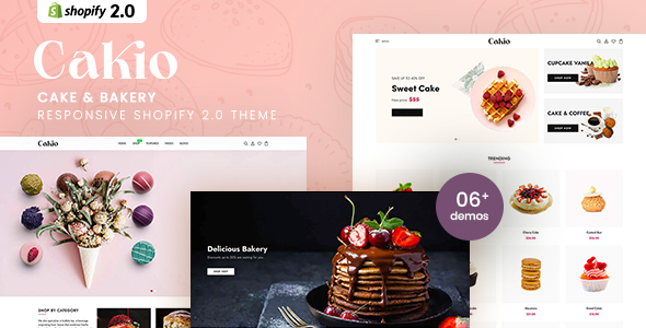 Cakio - Cake & Bakery Responsive Shopify 2.0 Theme icon