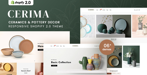 Cerima - Ceramics & Pottery Decor Shopify 2.0 Theme icon
