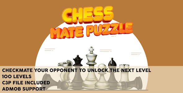 Chess Mate Puzzle - HTML5 Games - Construct 3 icon