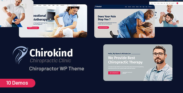 Chirokind - Chiropractor And Physical Therapy WordPress Theme icon