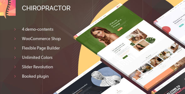 Chiropractor - Therapy and Rehabilitation WordPess Theme icon