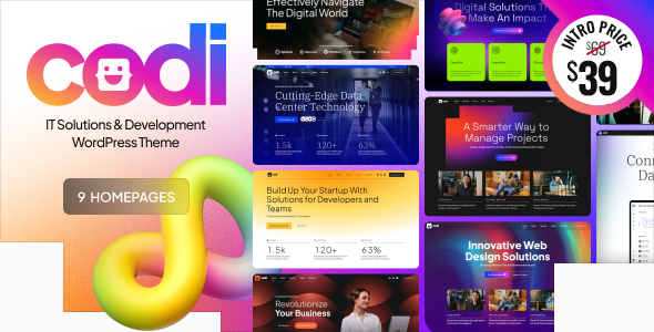 Codi - IT Services WordPress Theme icon