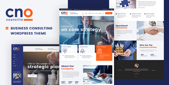 Councilio - Business and Financial Consulting WordPress Theme icon