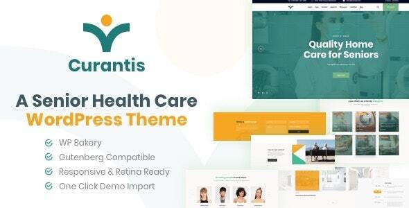 Curantis - Medical Care and Nursing WordPress icon