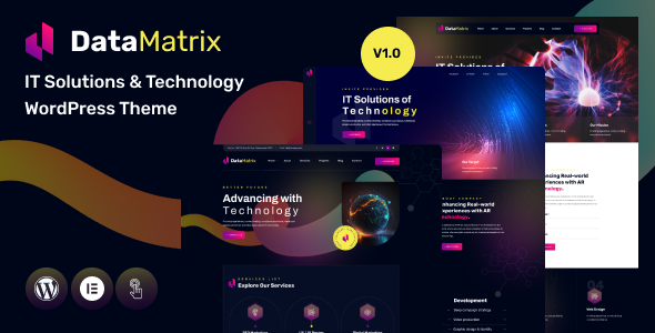 DataMatrix | IT Solutions & Technology WordPress Theme icon