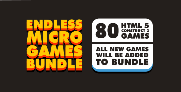 Endless Micro Games Bundle | HTML 5 | CONSTRUCT 3 icon