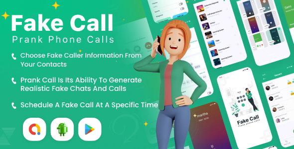 Fake Call Prank Phone Calls - Fun Prank Call - Fake Voice Call App - Call Prank icon