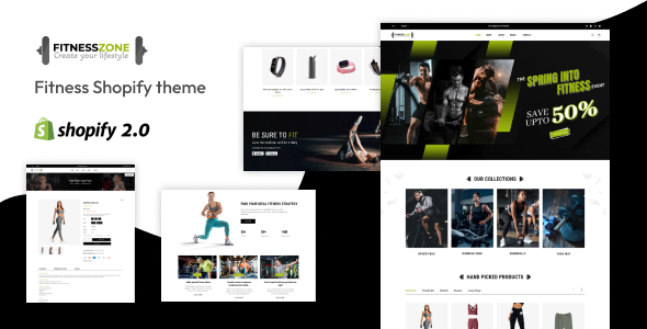 Fitness Zone - Gym Equipments, Clothing Store Shopify Theme icon