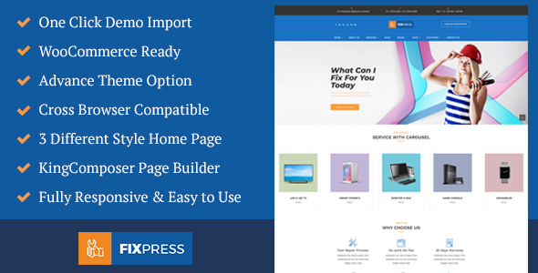 FixPress - Mobile Phone and Computer Repair WordPress Theme icon