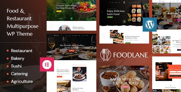 Foodlane | Food & Restaurant Multipurpose WordPress Theme icon
