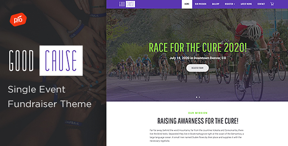 Good Cause - A Single Event Fundraiser Theme icon