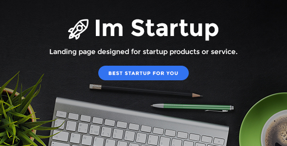 ImStartup - Startup Landing Page WordPress Theme icon