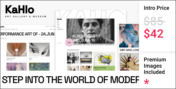 Kahlo - Art Gallery and Museum Theme icon