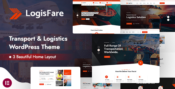 LogisFare - Transport & Logistics WordPress Theme icon