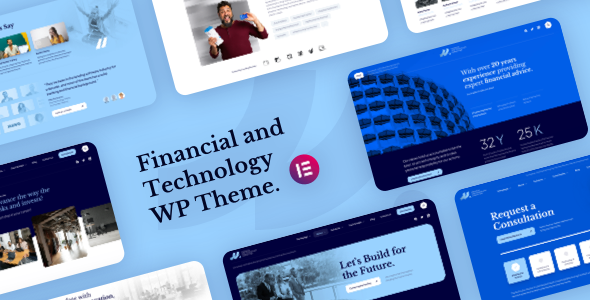 MLab - Financial and Technology WordPress Theme icon