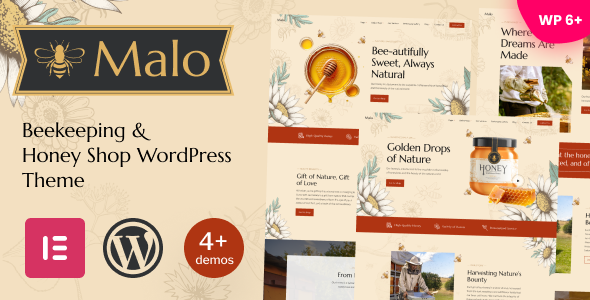 Malo - Beekeeping & Honey Shop WordPress Theme icon
