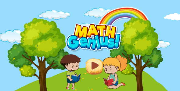 Math Genius Game - Educational Game - HTML5, Construct 3 icon