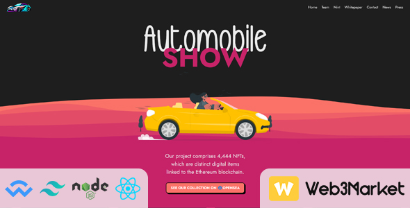 NFT Mint Template - Automobile SHOW icon