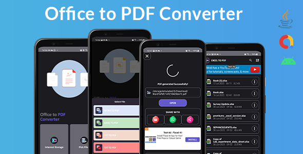 Offline MS Office to PDF icon