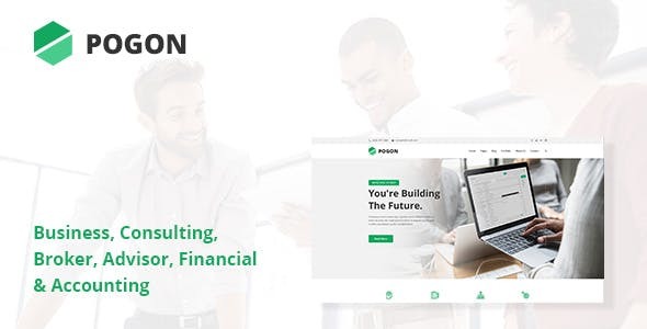 Pogon - Business and Finance Corporate WordPress Theme icon