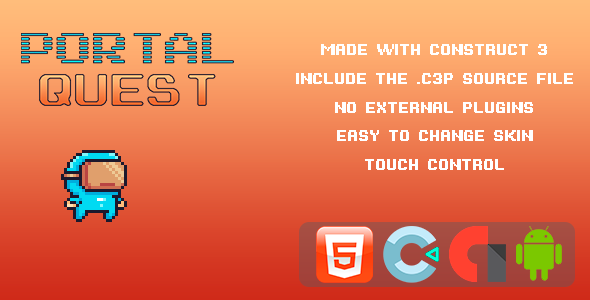 Portal Quest - Template for Construct 3 icon