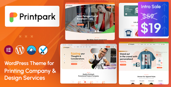 PrintPark - Printing Company & Design Services WordPress Theme icon