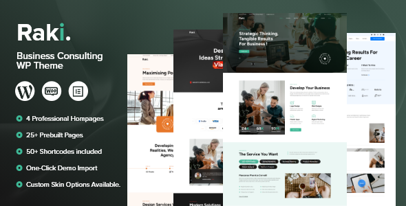 RAKI - Business Consulting Theme icon