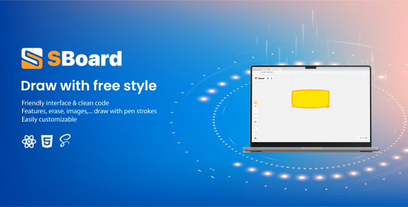 Sboard | Drawing tool - Smart drawing - Editor math - Reactjs icon