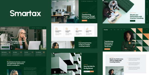 Smartax - Business Consulting WordPress Theme icon