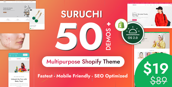Suruchi - Clean Versatile Responsive Shopify Theme