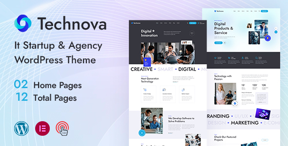Technova - IT Startup & Agency WordPress Theme icon