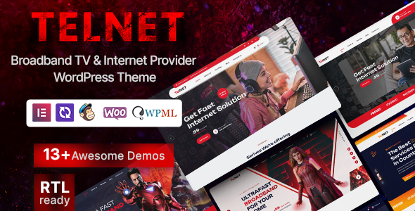 Telnet - Broadband TV & Internet Provider WordPress Theme icon