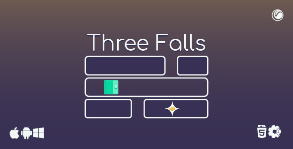 Three Falls | HTML5 Construct Game icon