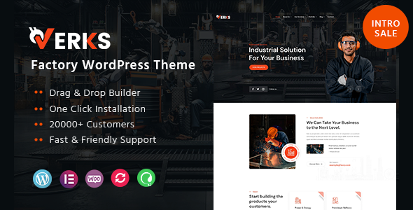 Verks - Factory WordPress Theme icon