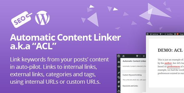 WordPress Automatic Content Linker (auto linking) icon