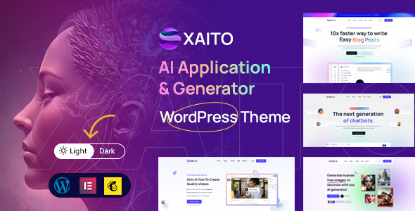 Xaito - AI Application & Generator WordPress Theme icon