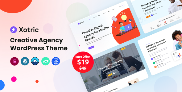 Xotric - Creative Agency WordPress Theme icon
