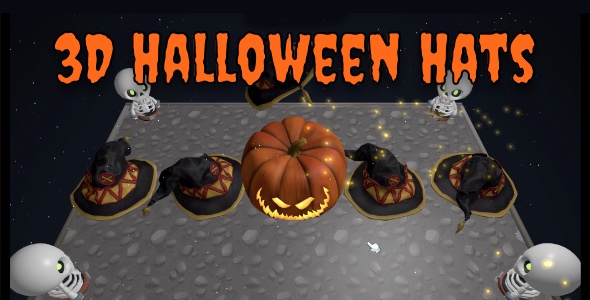 3D Halloween Hats - Cross Platform Puzzle Game icon