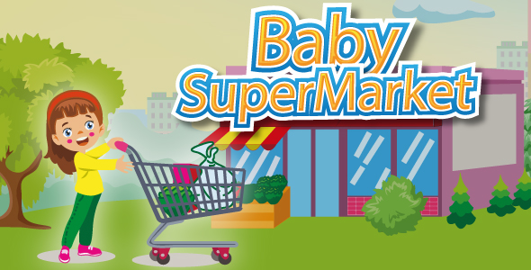 Baby Supermarket Game- Educational Game - HTML5, Construct 3 icon