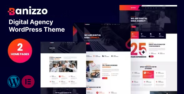 Banizzo - Digital Agency WordPress Theme icon