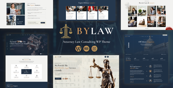 ByLaw - Lawyer and Law Firm WordPress Theme icon