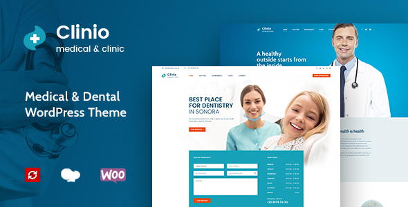 Clinio - Medical & Dental WordPress Theme icon