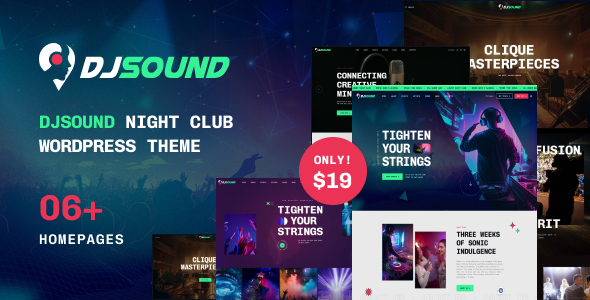 DJsound - Night Club WordPress Theme icon
