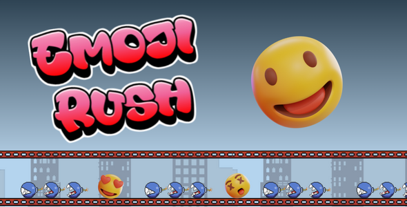 Emoji Rush HTML5 Game icon