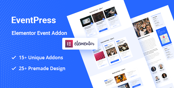 EventPress - Elementor Events Addon icon