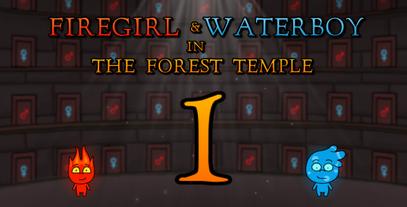 FireGirl & WaterBoy: Forest Temple! - HTML5 game - Construct 3 - C3p - Mobile Control - 2 Players icon