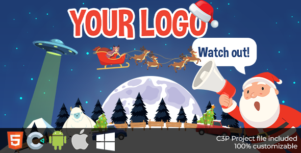 Flying Santa's Helpers - HTML5 Game (C3p) icon