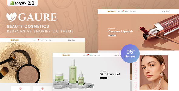 Gaure - Beauty & Cosmetics Responsive Shopify 2.0 Theme icon