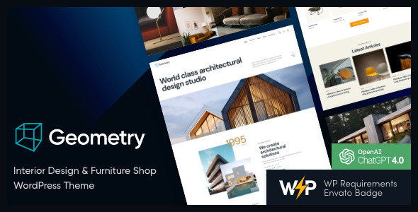 Geometry | Interior Design & Furniture Shop WordPress Theme icon